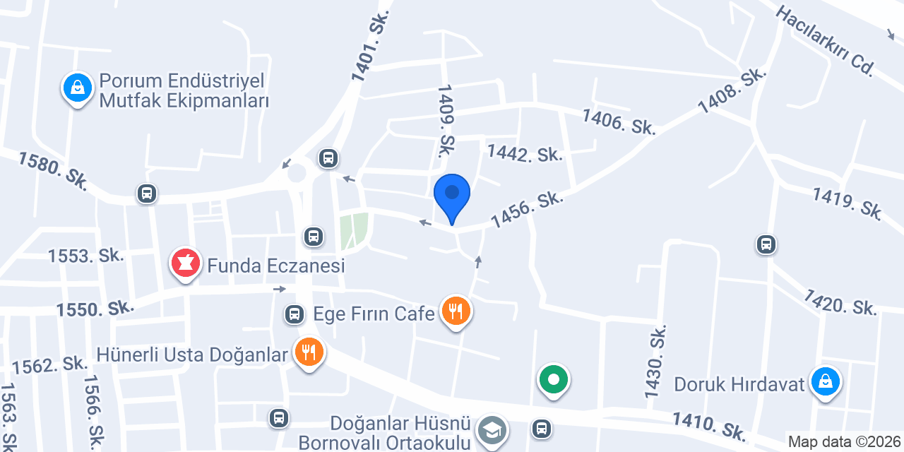 İkiler Ekmek Ve Unlu Mamülleri konumu
