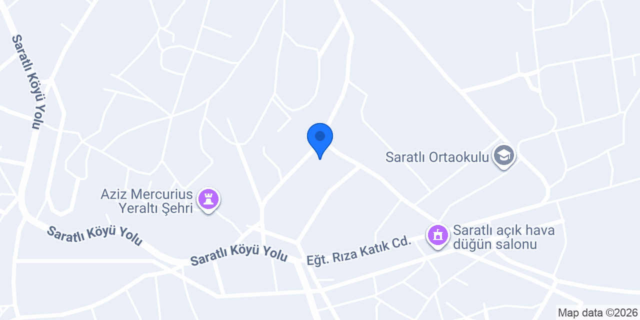 Saratlı Aile Sağlığı Merkezi konumu