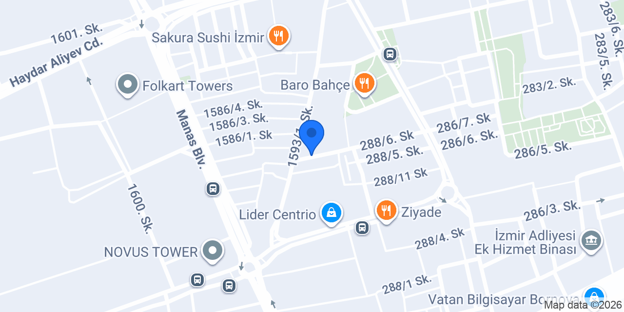 Engin Hukuk Bürosu - Av.Ekrem Engin konumu
