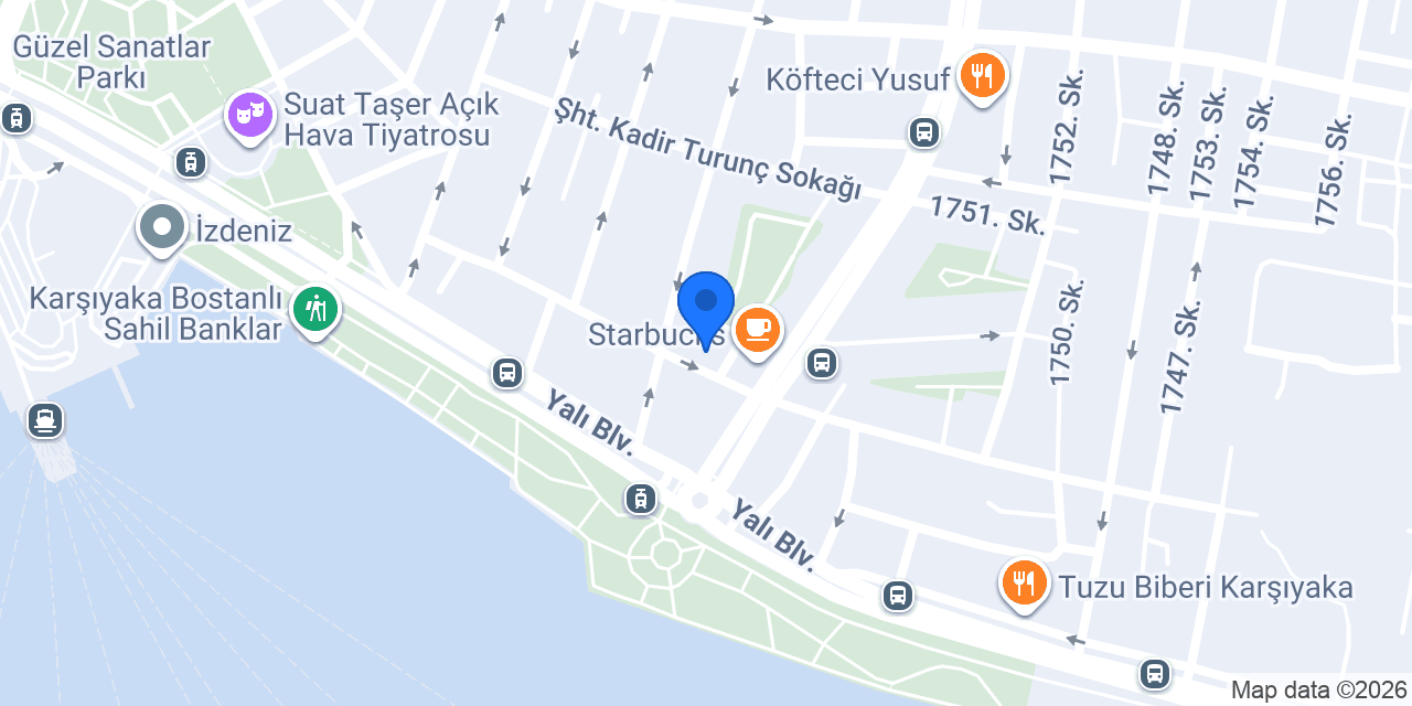 İz Kuafor konumu