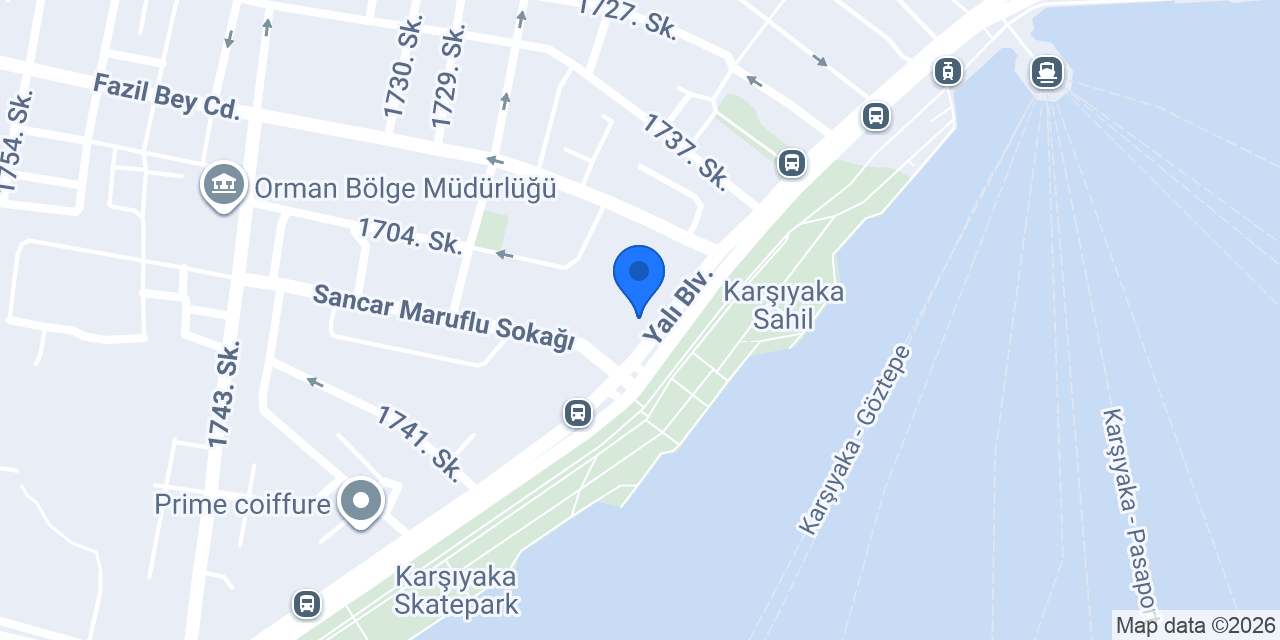 Turyap Karşıyaka-Yalı konumu
