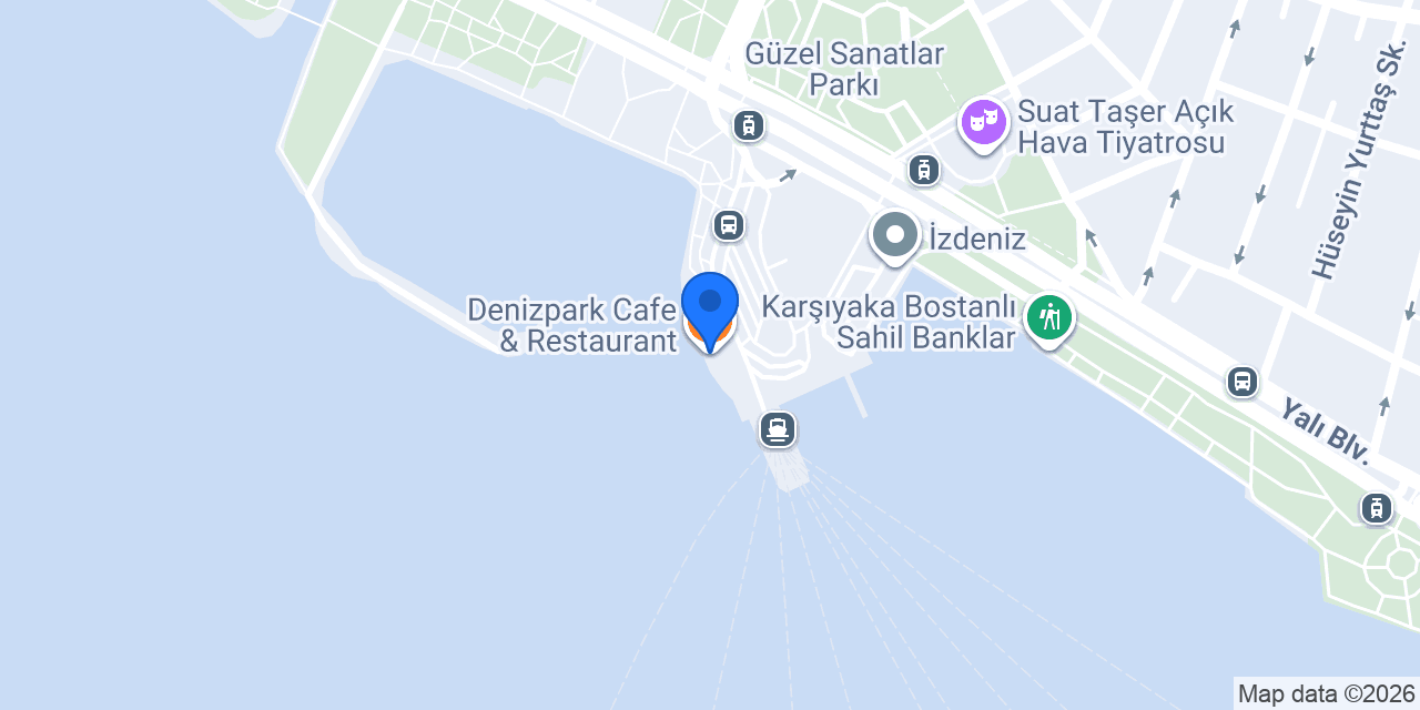 Denizpark Cafe & Restaurant konumu