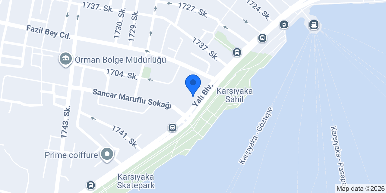 Ala Çatı Karşıyaka Cafe konumu