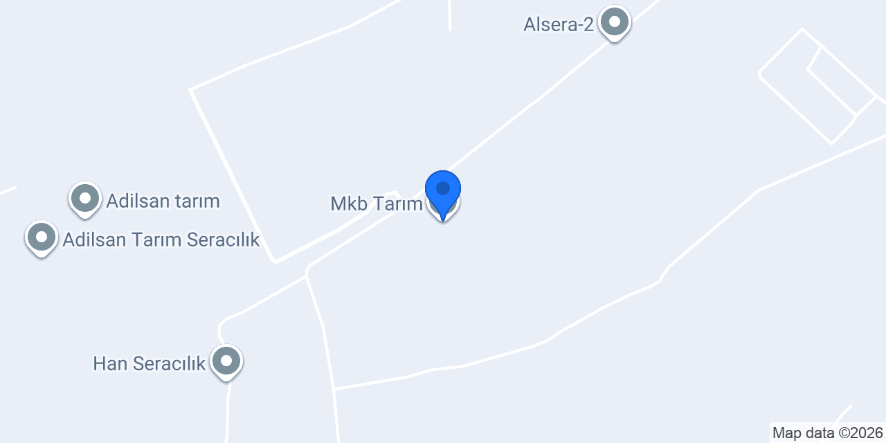 Mkb Tarım konumu