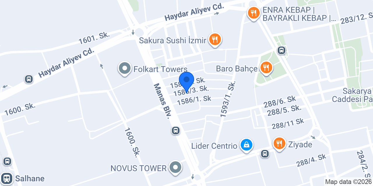 Shine training studio bayraklı konumu