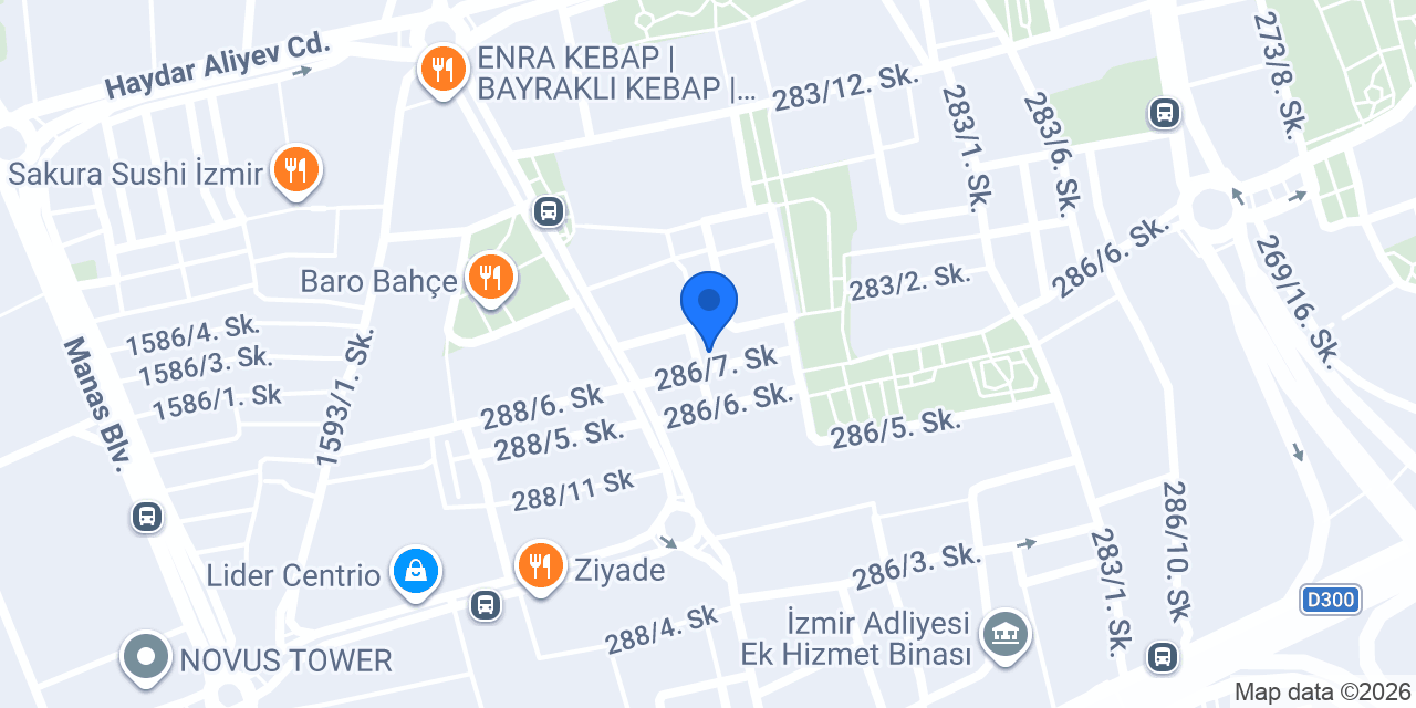 Maya İzmir konumu