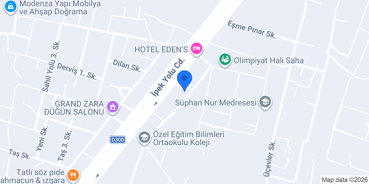 Dekorsan Mermer konumu