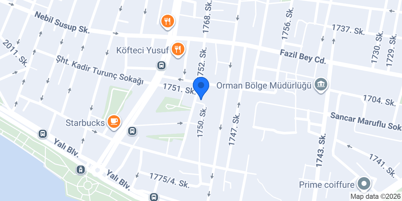 Karşıyaka Akdağ Tesisat konumu
