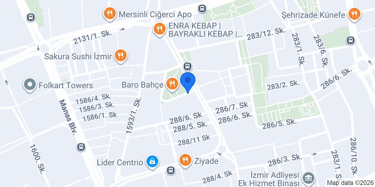 Oğuz Hukuk Bürosu konumu