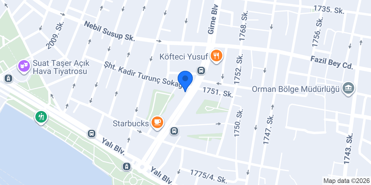 Uras Petshop Karşıyaka konumu