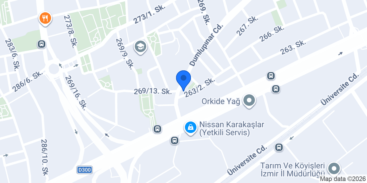 Bornova tadilat konumu