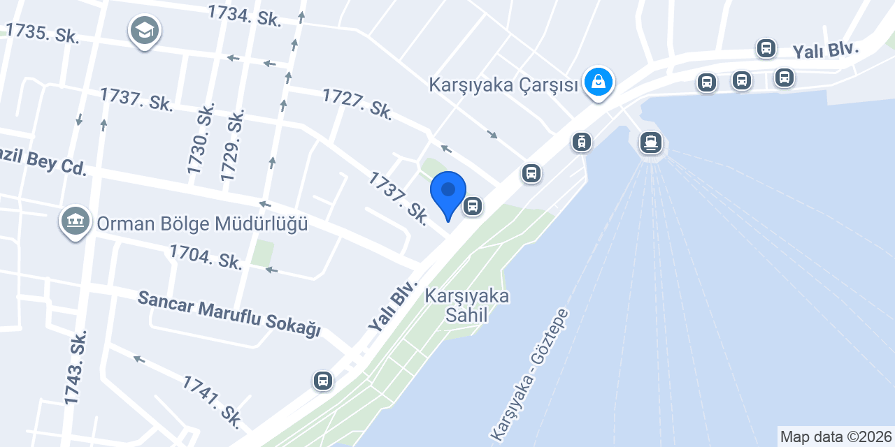 Feruzoğlu Hukuk Bürosu konumu