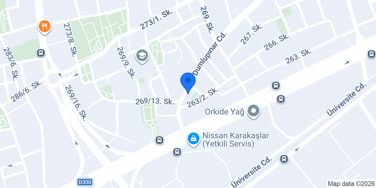 Papatya Ev Yemekleri konumu