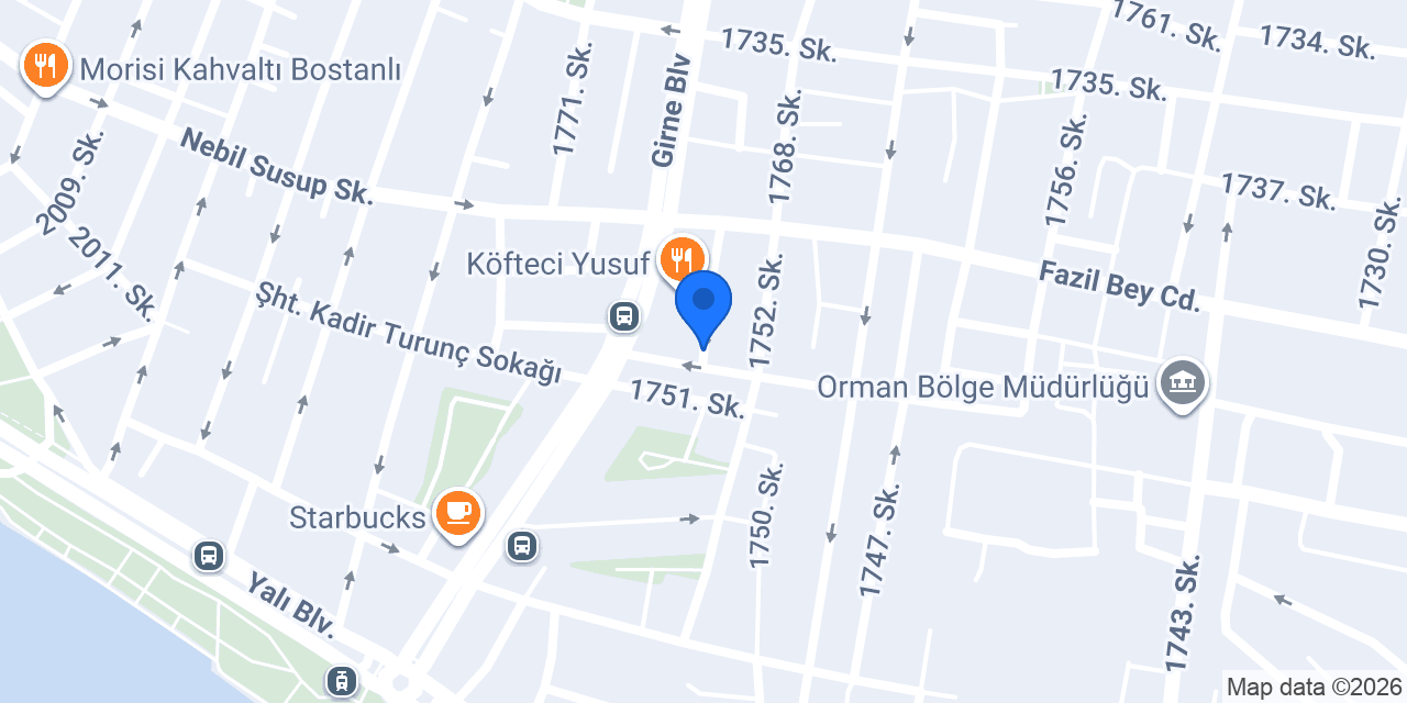 A&G Sıhhi Tesisat konumu