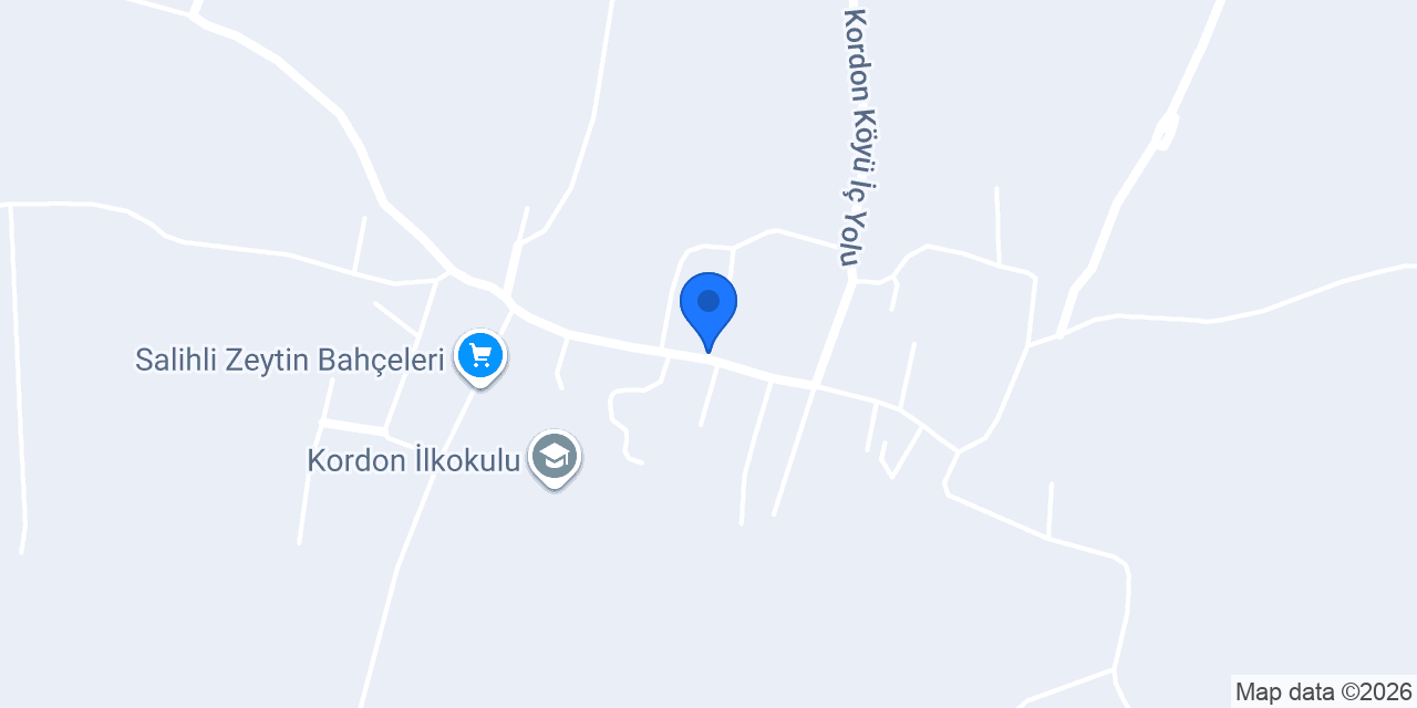 Kordon Köyü Muhtarlığı konumu