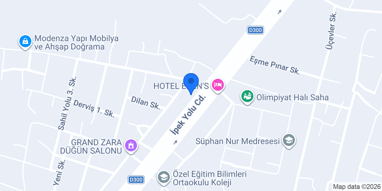 Royal Van HİPER market konumu