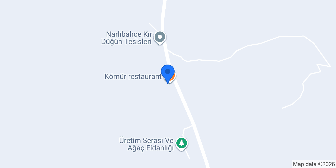 Kömür restaurant konumu