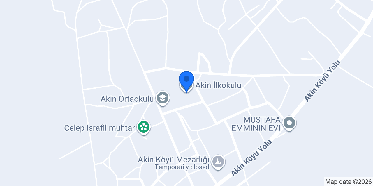 Akin İlkokulu konumu