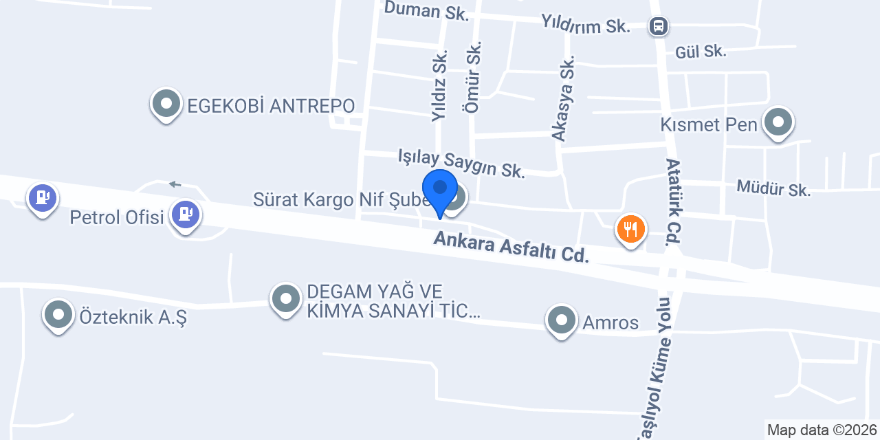 Ototech Otomotiv İzmir konumu