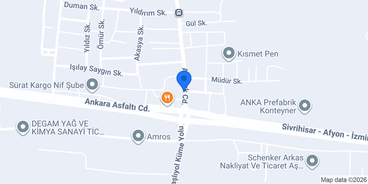 Sütçüler Nazilli Pide konumu