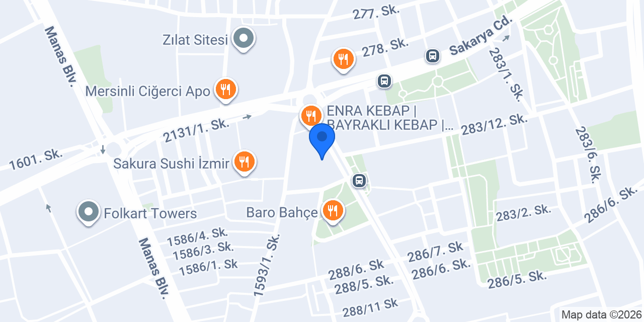 ÇİÇEK HUKUK BÜROSU konumu