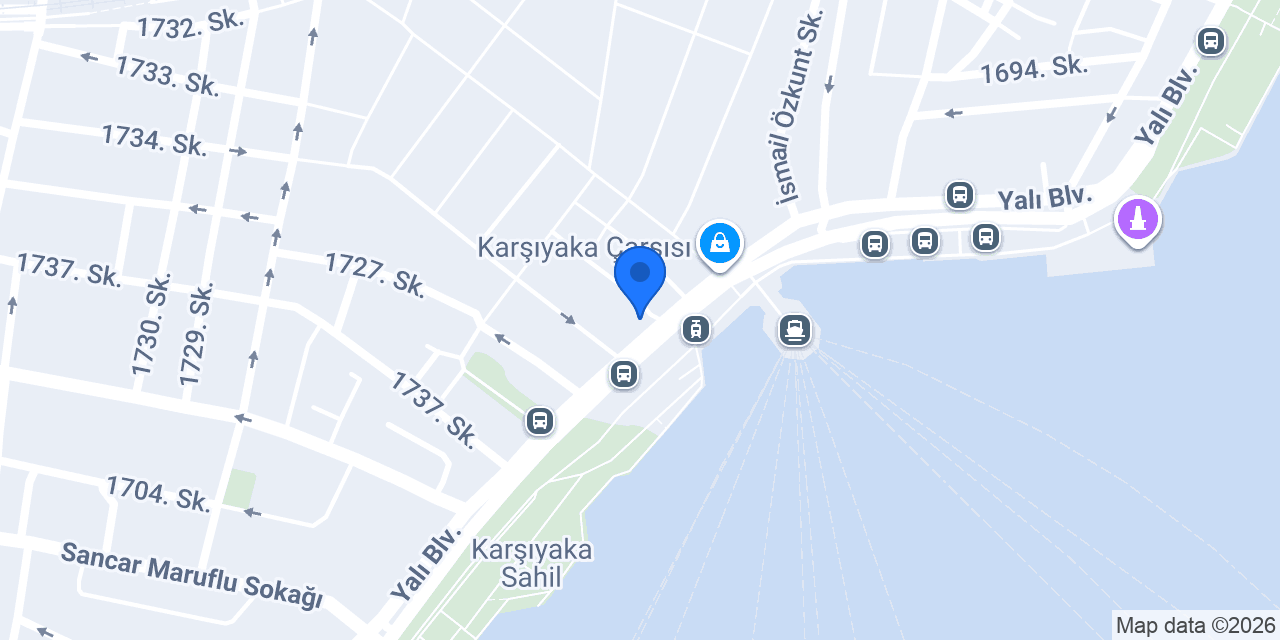 Walia Coffee Karşıyaka konumu