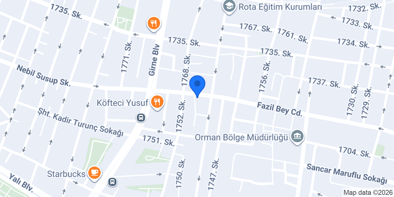 TURKUAZ ECZANESİ konumu
