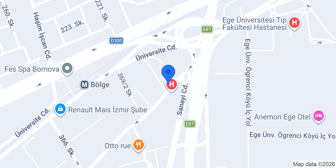 Çikolata Evim Bornova konumu