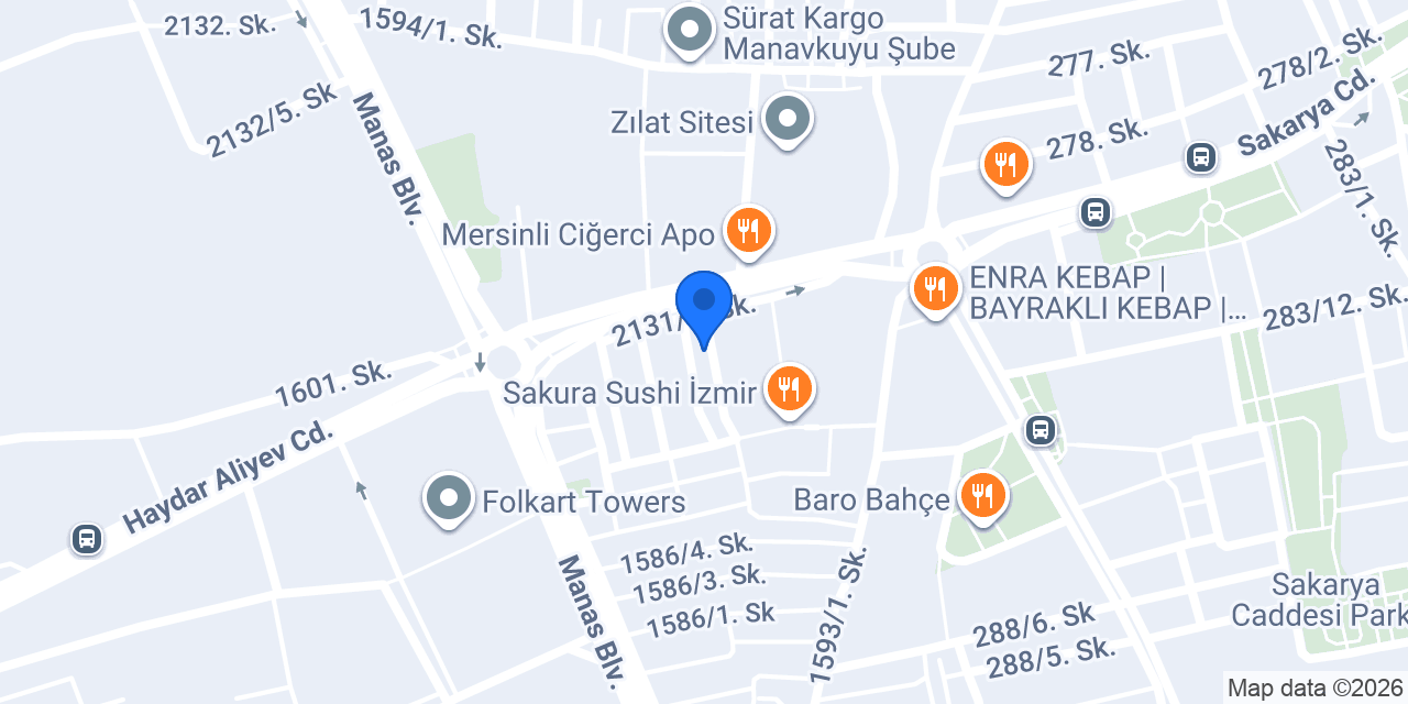 GALA SMART İZMİR konumu