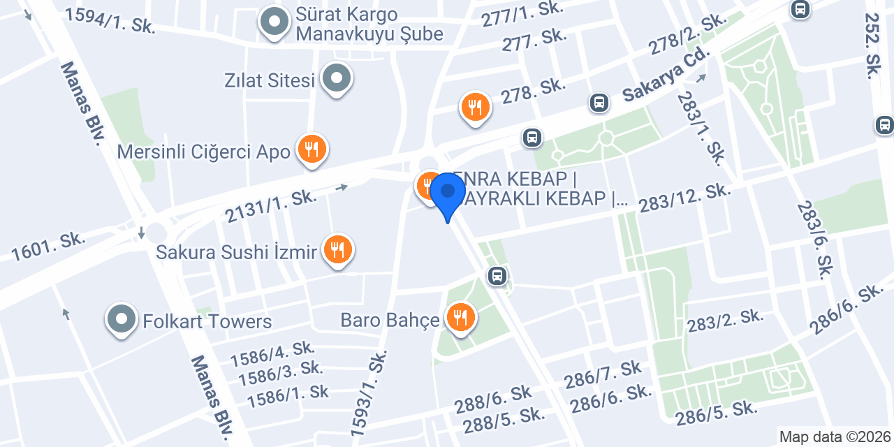 Uzm. Psikolog Berat Çınar konumu