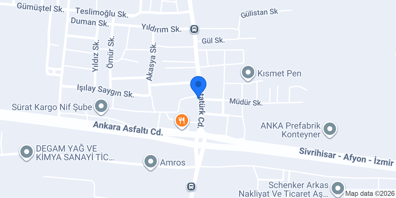 Seçkin Unlu Mamulleri konumu