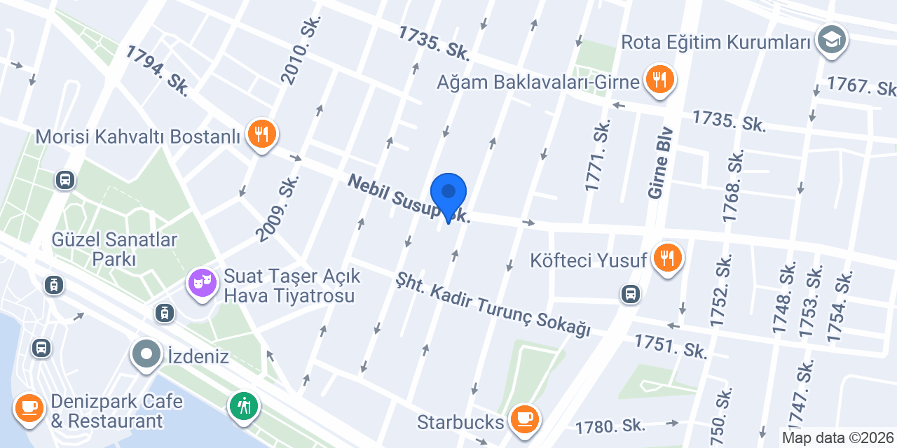 YSE Sigorta Karşıyaka Şube konumu