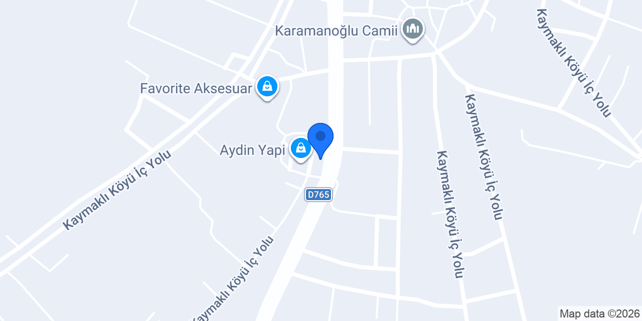 Çınar mobilya konumu