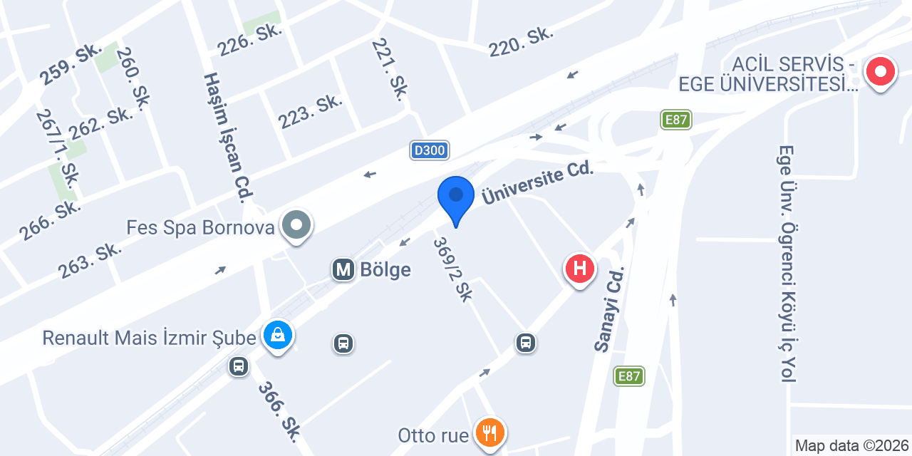 Eye Opia Bornova konumu