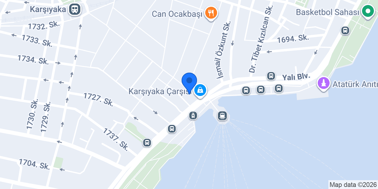 American LIFE Karşıyaka konumu