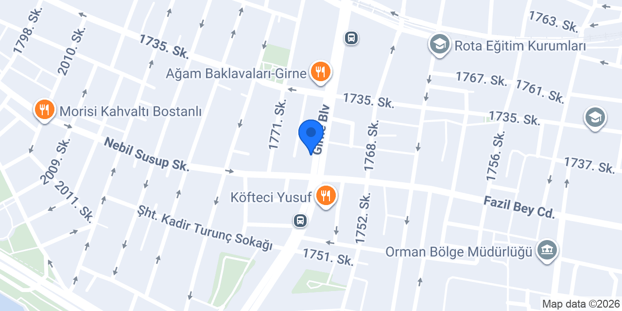 Girne Nehir Eczanesi konumu