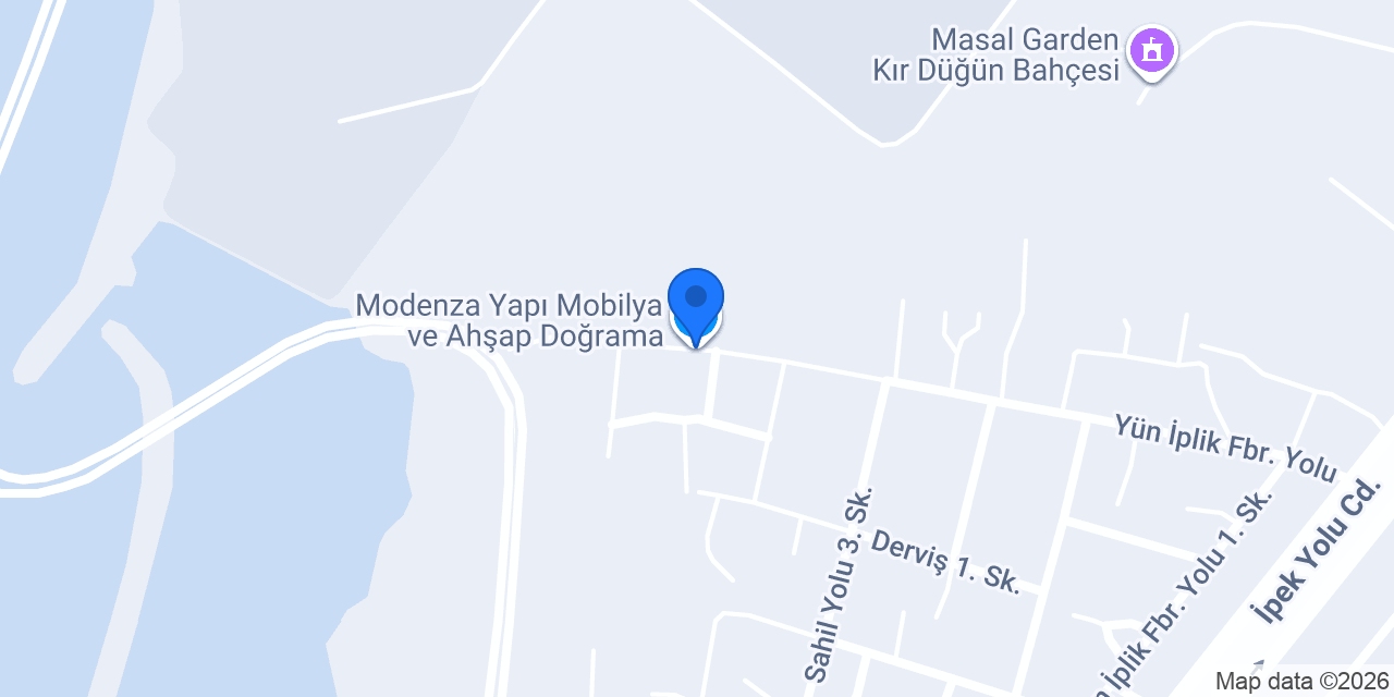 Modenza Yapı Mobilya ve Ahşap Doğrama konumu