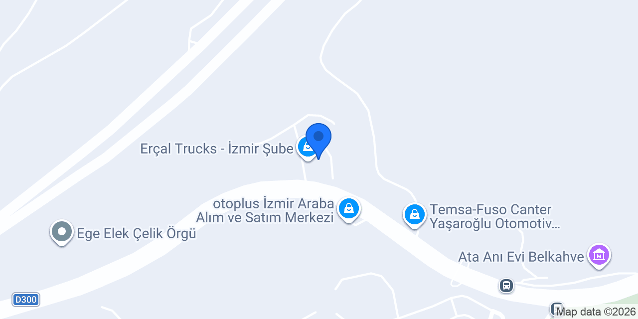 DOD ERÇAL - İzmir Şube konumu