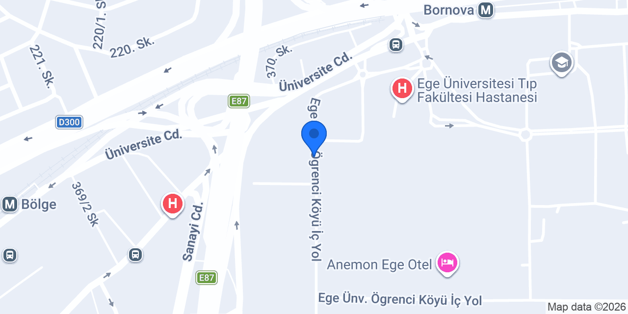 Ege üniversitesi kardiyoloji konumu