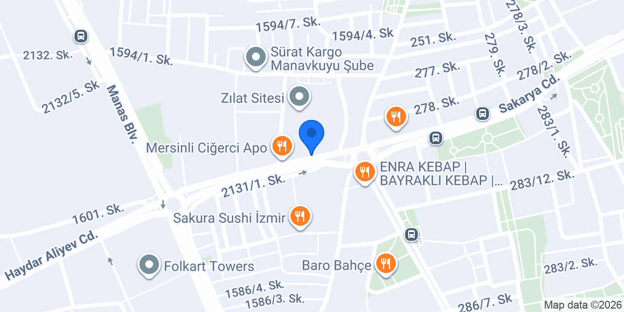 Ege Baran Et konumu