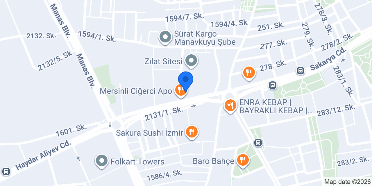 Avukat Özgür METİN konumu