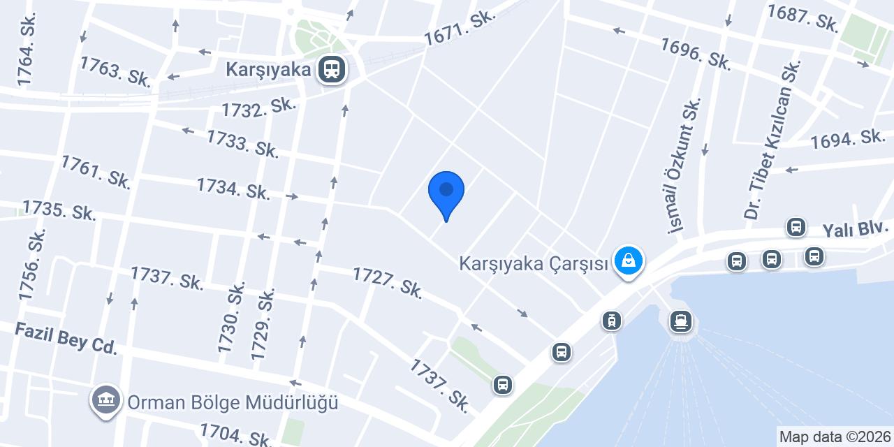 KARŞIYAKA PLUS OTEL konumu