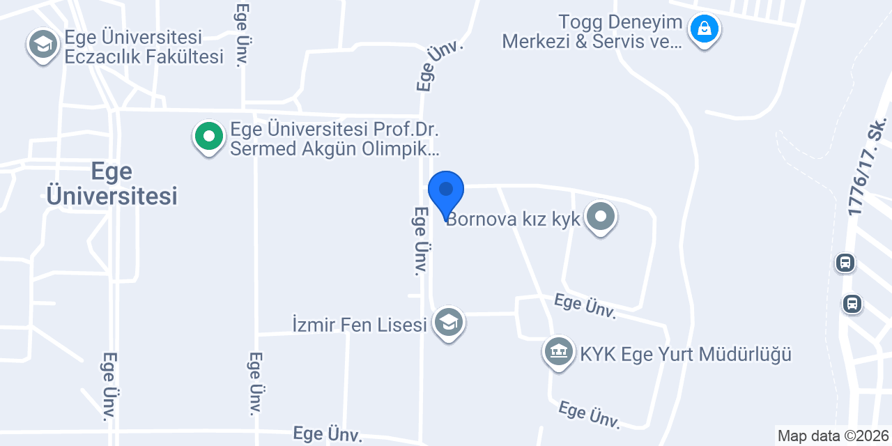 Zübeyde Hanım Yurt Müdürlüğü konumu