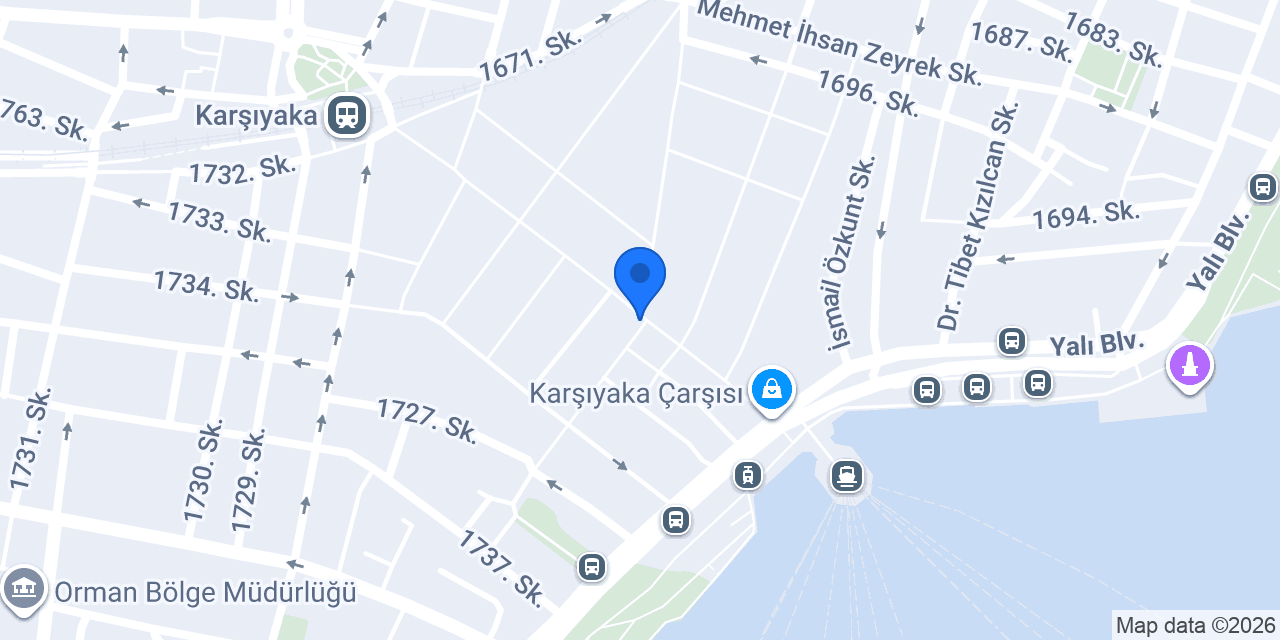Chicky&Dany Karşıyaka konumu