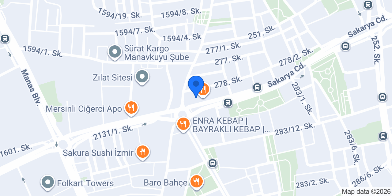 Hasır Künefe Katmer konumu
