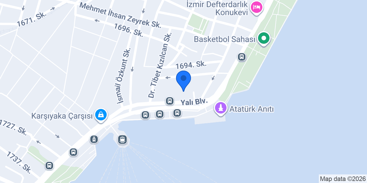 Lavida Sanat Atölyesi konumu