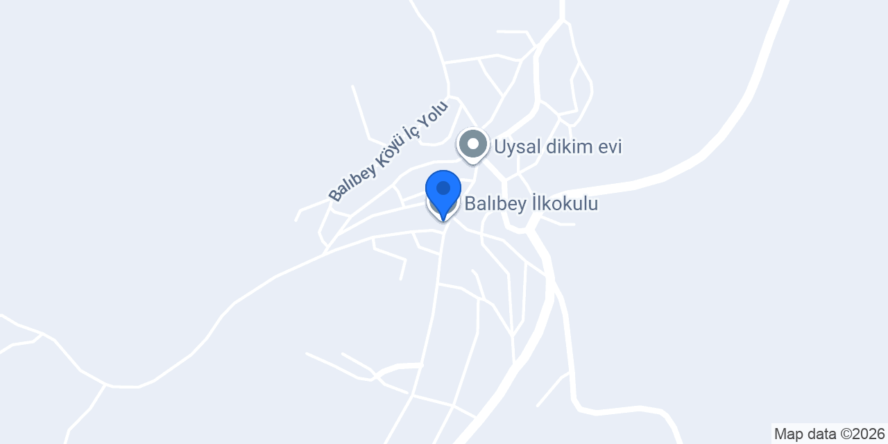 Balıbey İlkokulu konumu