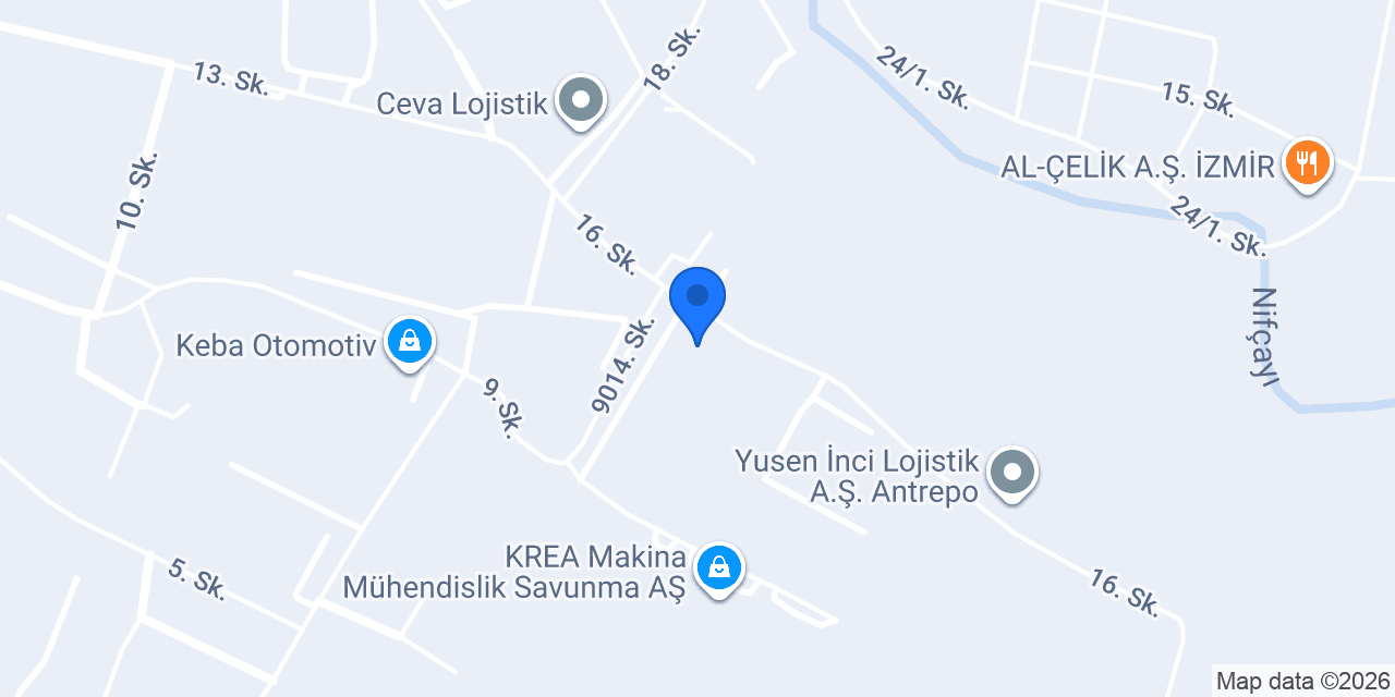 Aydınlar Dişli ve Makina konumu