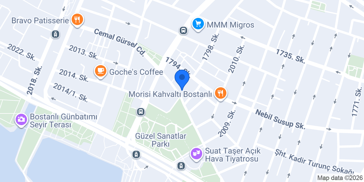 Bostanlı Alâ Tantuni konumu