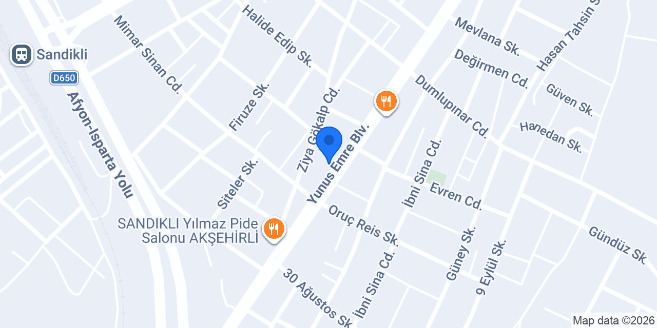 Diş Hekimi Bahar Gür konumu